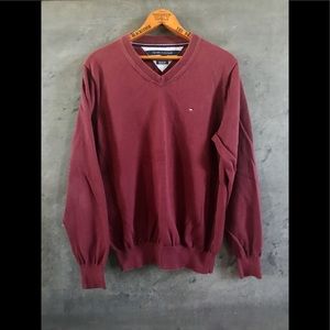 Maroon Tommy Hilfiger Sweater